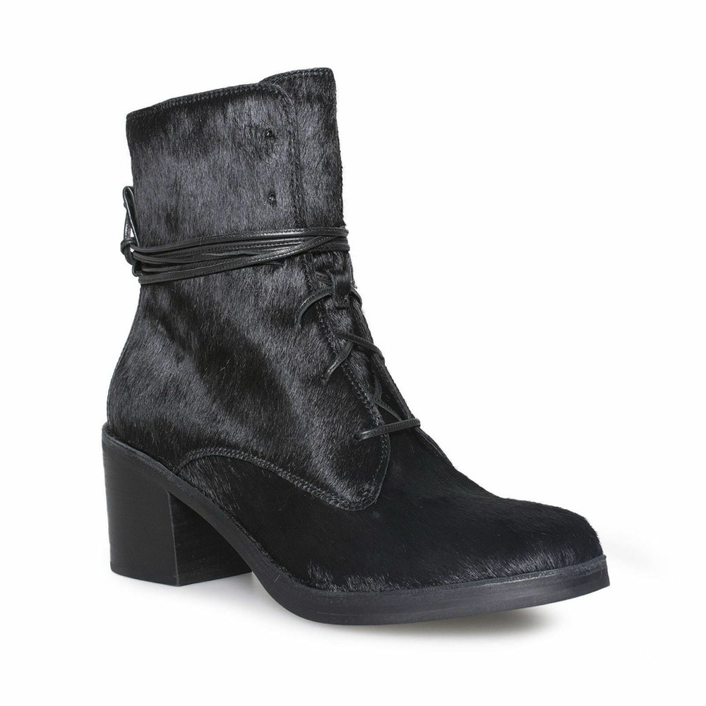UGG Oriana Exotic Calf Hair Boots Size 8 Preloved – Light Wear - Picture 1 of 9
